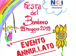 Evento annullato 19.05.2019