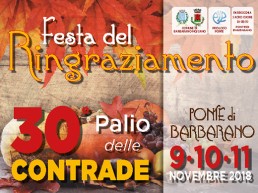 ZugàTolando alla festa del Ringraziamento a Ponte di Barbarano.&nbsp; 11-11-2018