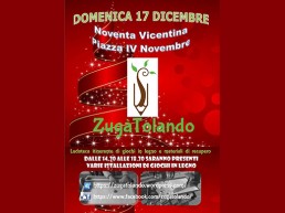ZugàTolando ai mercatini natalizi di Noventa Vicentina. 17-12-2017